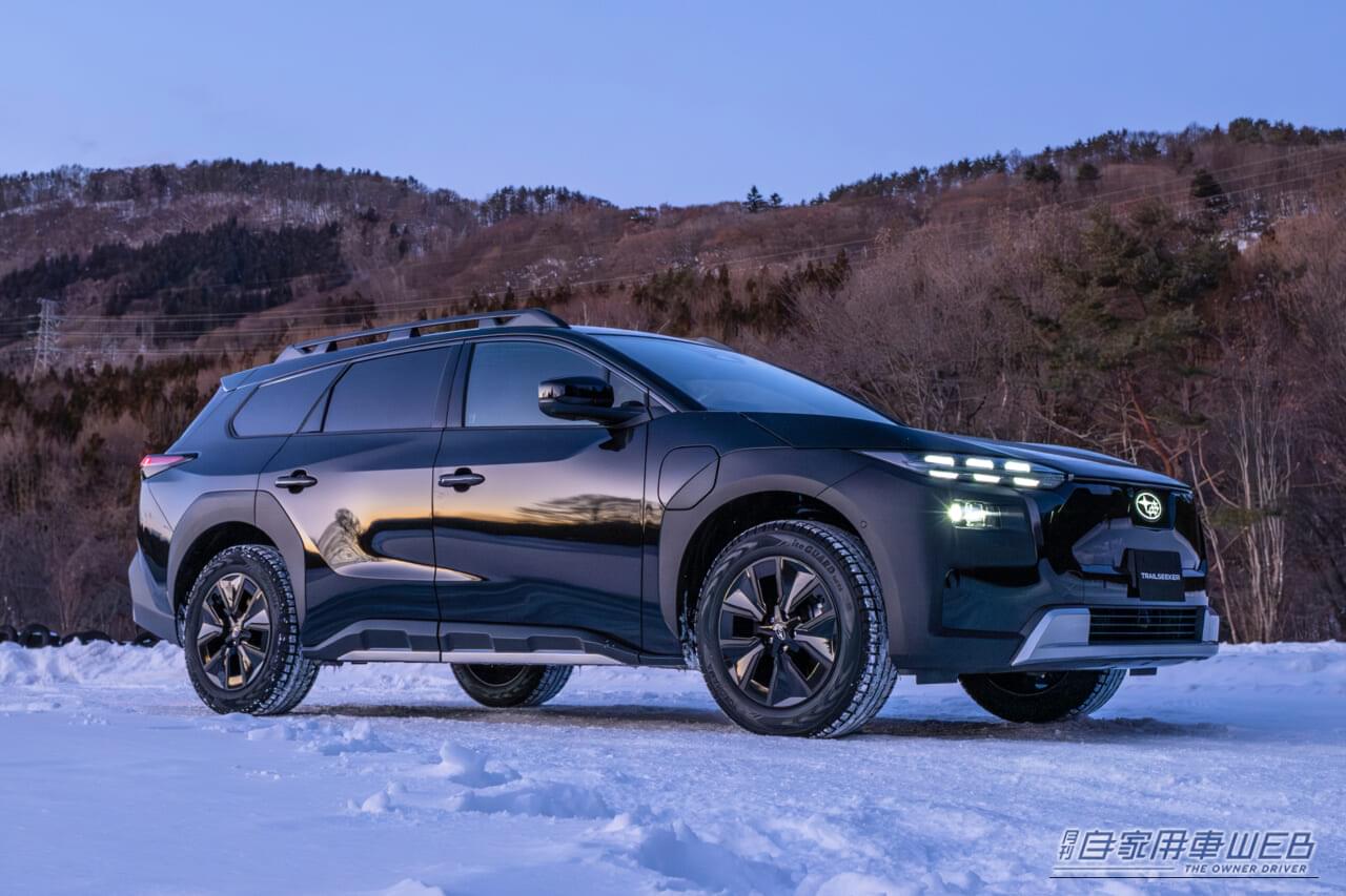 BEVでも「安心と愉しさ」を追求した、スバルらしいレジャービークル。特に「遠出ができる」感が頼もしい！【新型トレイルシーカー・プロトタイプ試乗】