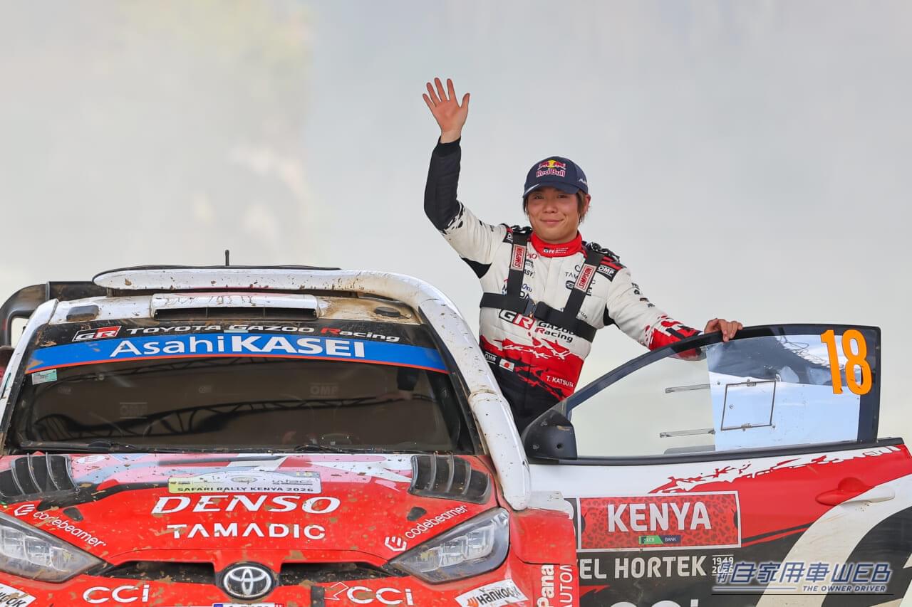 |ついに歴史が動いた! 勝田貴元WRC初優勝、日本人33年ぶりの快挙!!