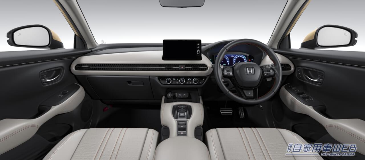 e:HEV Z 特別仕様車 CROSS TOURING|【ホンダ・ZR-Vが一部改良】Google搭載ディスプレー採用&ハイブリッド専用モデルへ