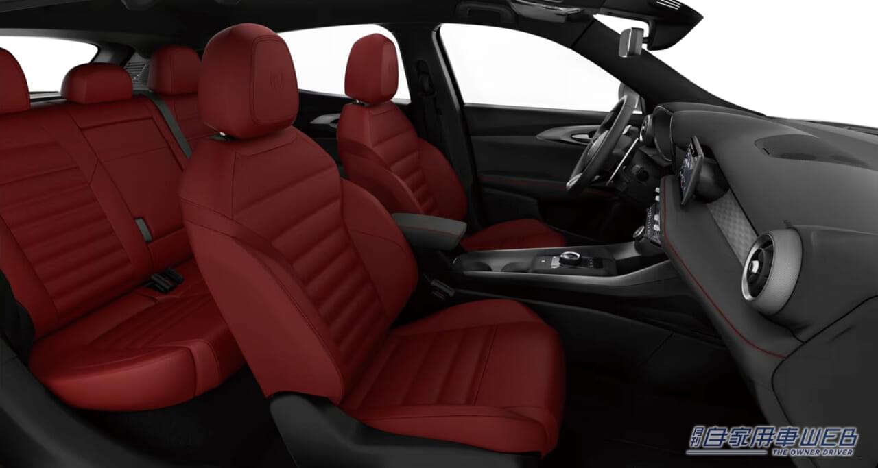 アルファ ロメオ 新型「TONALE」｜待望の「赤レザー」仕様が登場。新デザインの「伝統の顔」も注目ポイント！アルファロメオのSUV「トナーレ」改良新型が発売開始