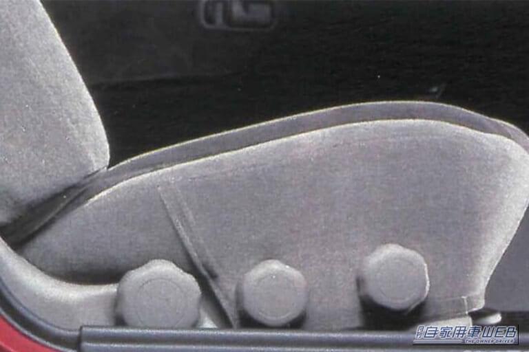 日産のP10プリメーラに搭載されたシートの調整ダイヤル|「日本人には理解されず…」クレームが殺到した日産車、欧州では高く評価。901活動が生み出した地味な名車を紹介。