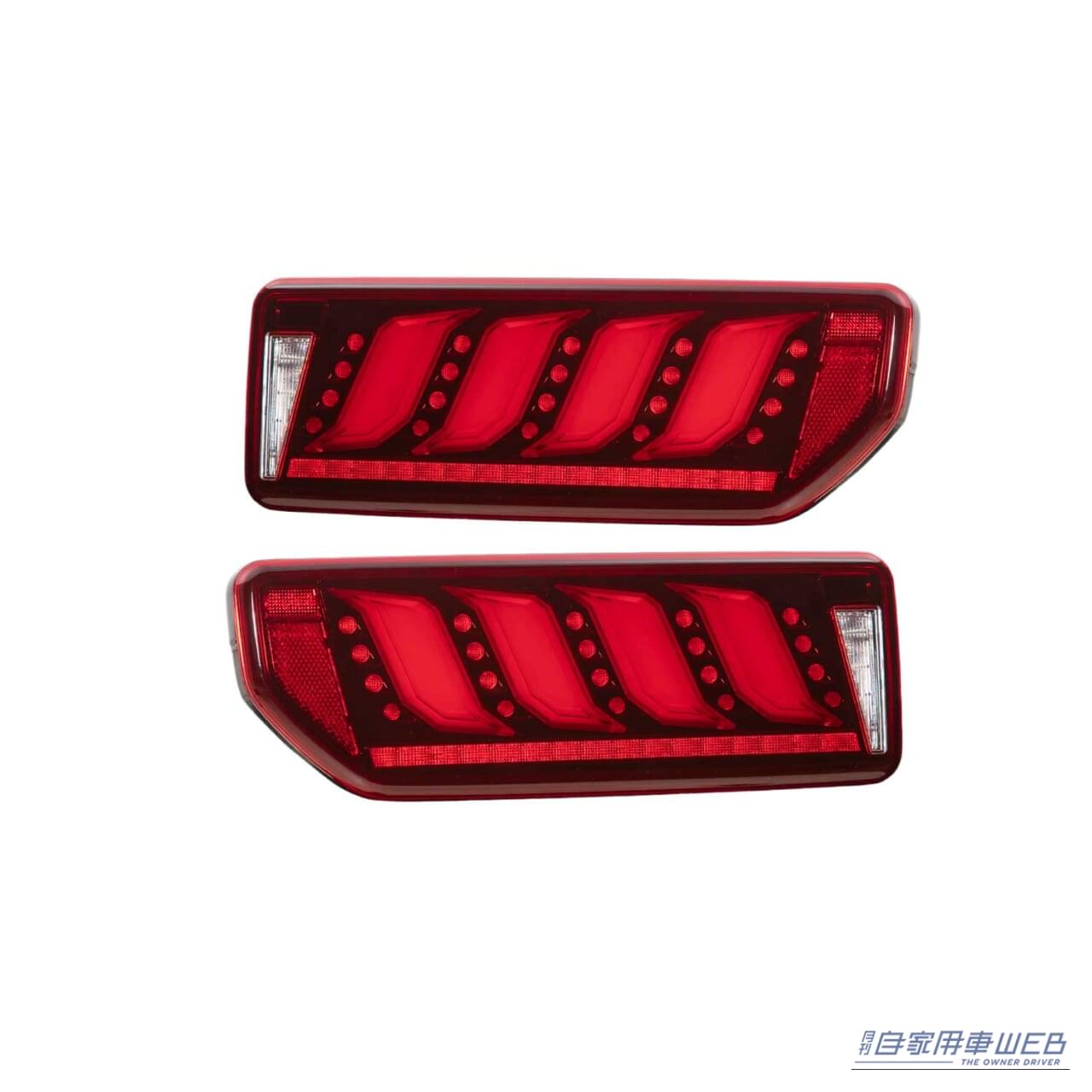 ｜「現行ジムニーの存在感がめっちゃアップ！」夜間走行で際立つテールランプを見よ‼︎