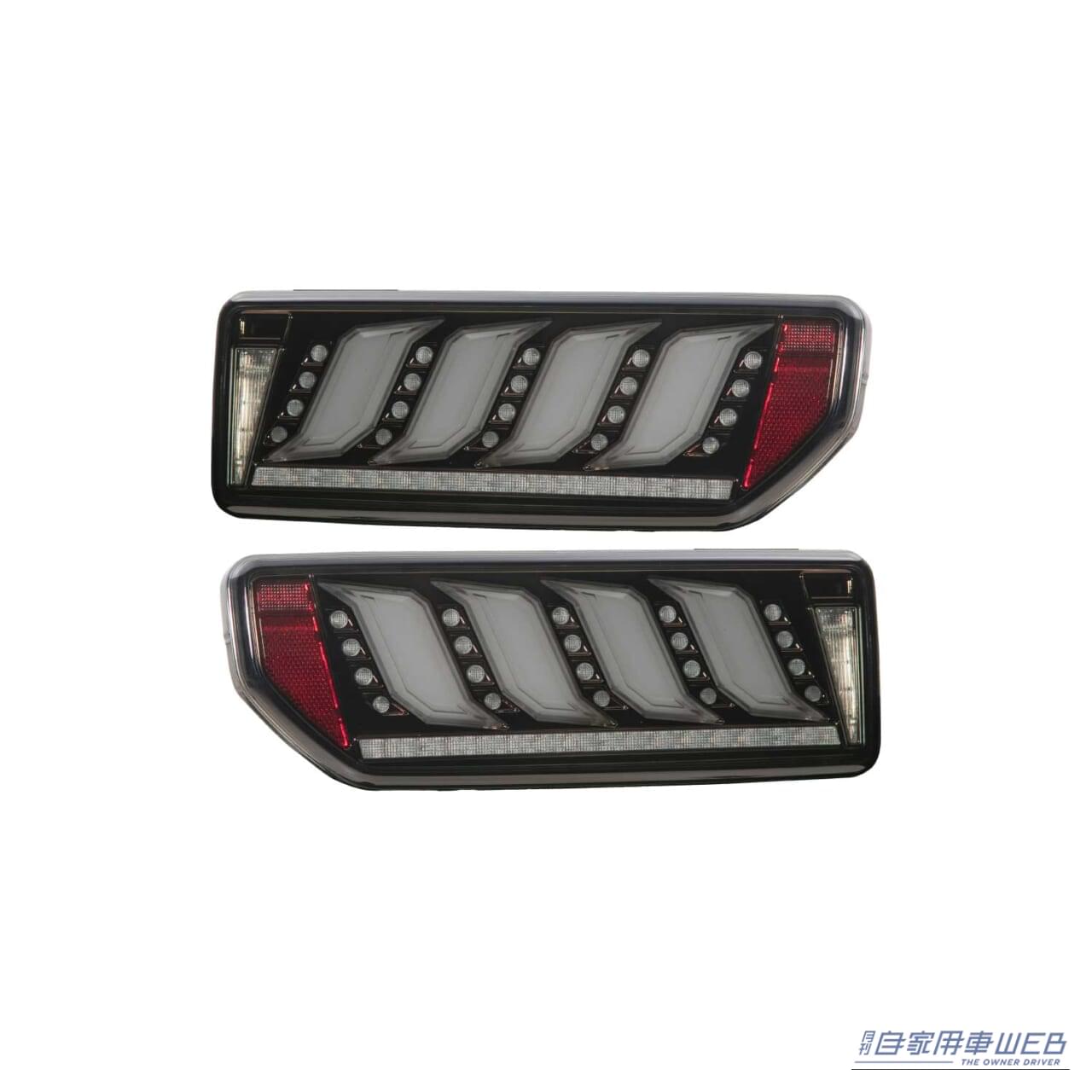 |「現行ジムニーの存在感がめっちゃアップ!」夜間走行で際立つテールランプを見よ‼︎