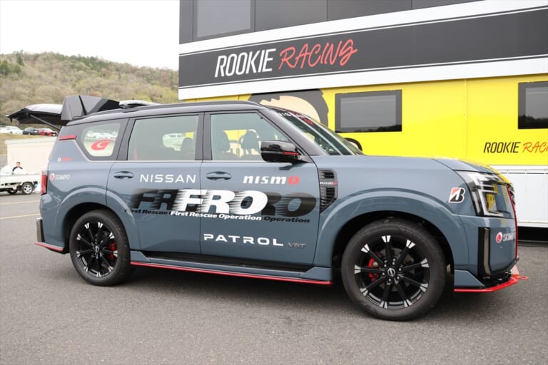 日産パトロールNISMO FRO｜日産が新型「パトロールNISMO」を緊急対応車両としてSUPER GTに寄贈！