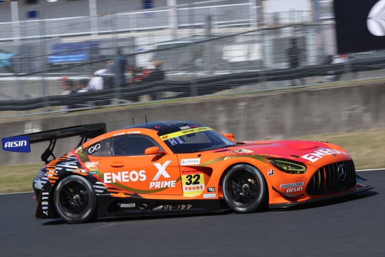 32号車 ENEOS X PRIME AMG GT3｜【SUPER GT 開幕戦岡山】予選で見るGT300クラスの全参戦マシン Q1-A組 編