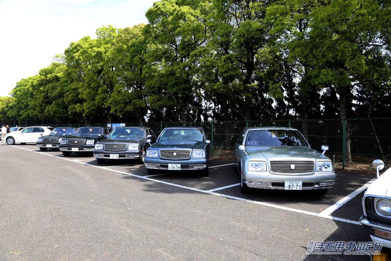 ｜子供を守るために選んだ「走る要塞」。走行56万kmでも極上だった国産VIPカーの頂点モデル。法人ワンオーナーの底力に脱帽です【高速有鉛フェスティバル】