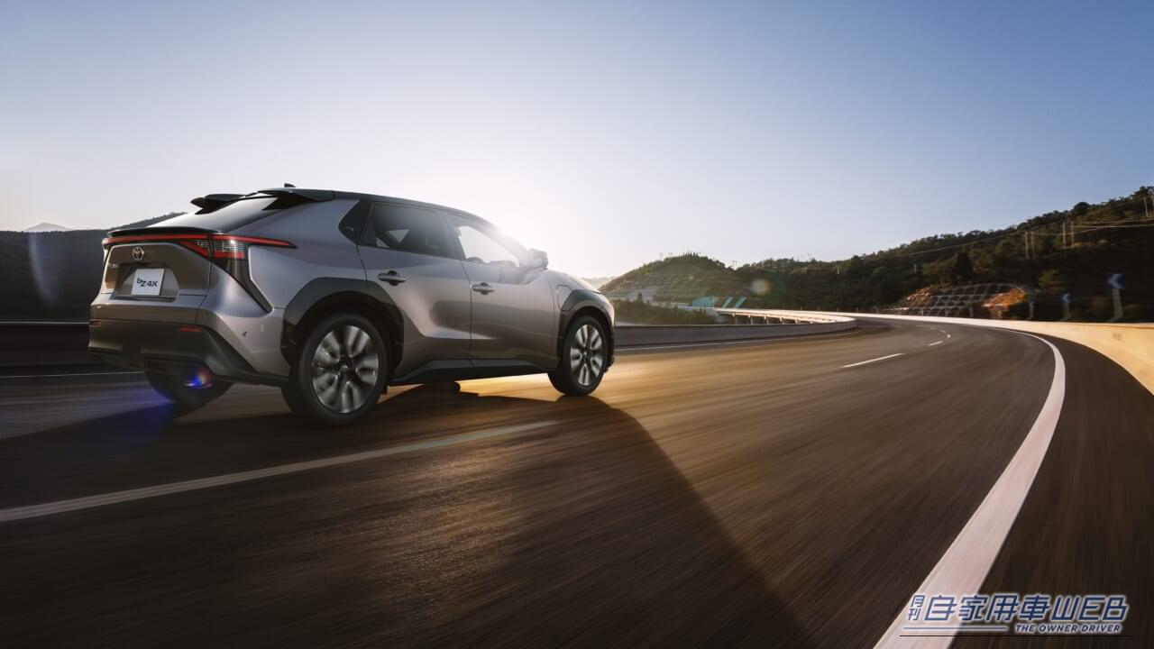 ｜トヨタbZ4X、2025年度下半期も国内BEV販売首位を獲得！　航続距離746km＆0-100km/h加速5.1秒の「別物」進化が大ヒットの理由