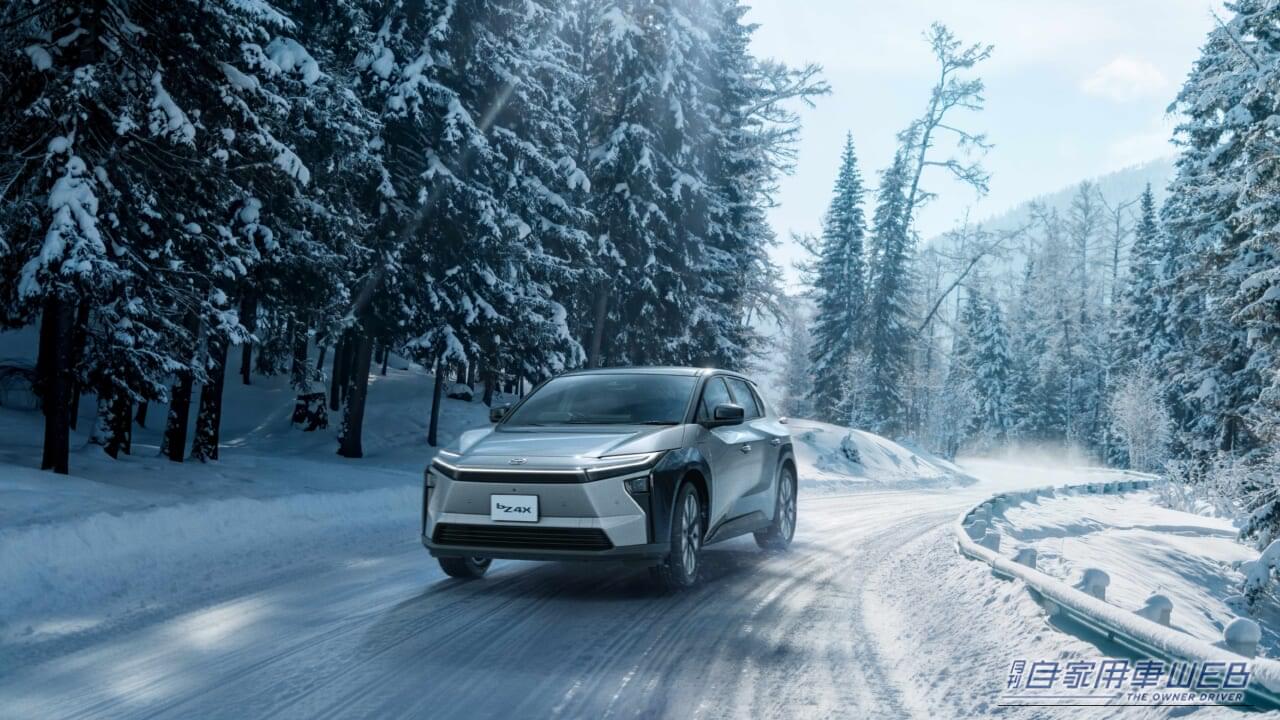 |トヨタbZ4X、2025年度下半期も国内BEV販売首位を獲得! 航続距離746km&0-100km/h加速5.1秒の「別物」進化が大ヒットの理由