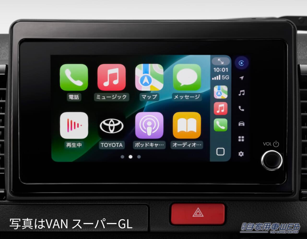 トヨタ・ハイエース｜最新ハイエース用TV-KIT登場！ディスプレイオーディオを活用して移動中もテレビを楽しめる