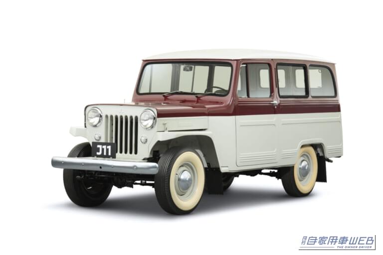 J11デリバリ・ワゴン（1953年）｜あの「砂漠の覇者」が蘇る！三菱自動車、レストアされた1985年ダカールラリー優勝車を公開