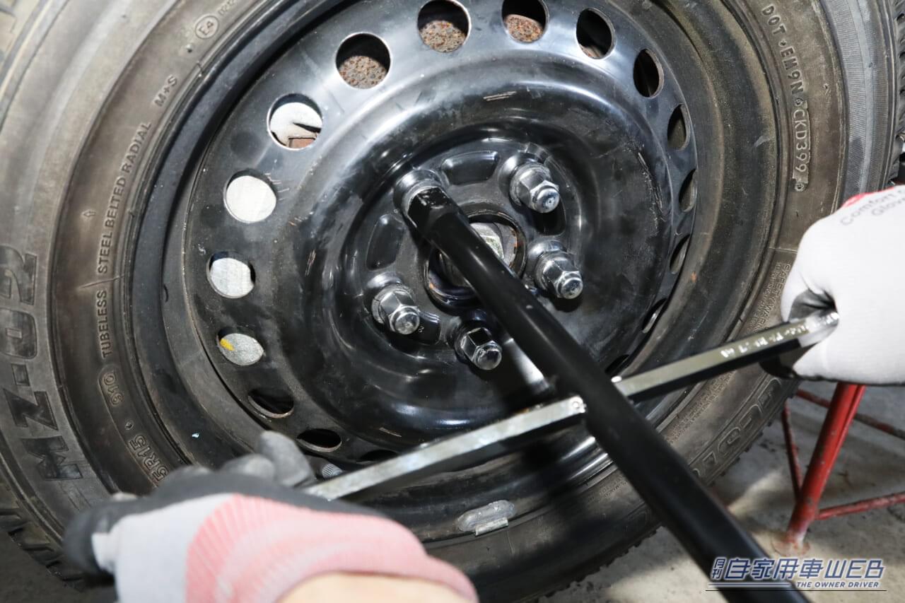 |「トルク管理と清掃が重要」愛車を壊さず自分を労わる、タイヤ交換「5つの約束」