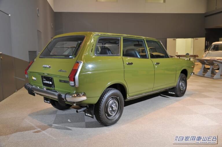 レオーネエステートバン4WD（1972年式）｜「4WD乗用車のパイオニア！」　技術者集団「SUBARU 」が自動車史に刻んだ偉大な足跡。今に引き継ぐスバルAWDの源流となったクルマ‼︎