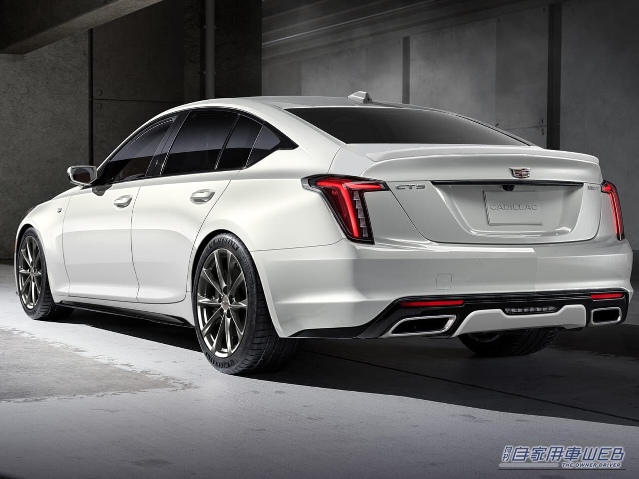 キャデラック CT5|次世代デザインと本格スポーツセダンの走りが融合 改良新型「キャデラック CT5」が日本上陸 33インチ大型ディスプレイ採用でモダンに!