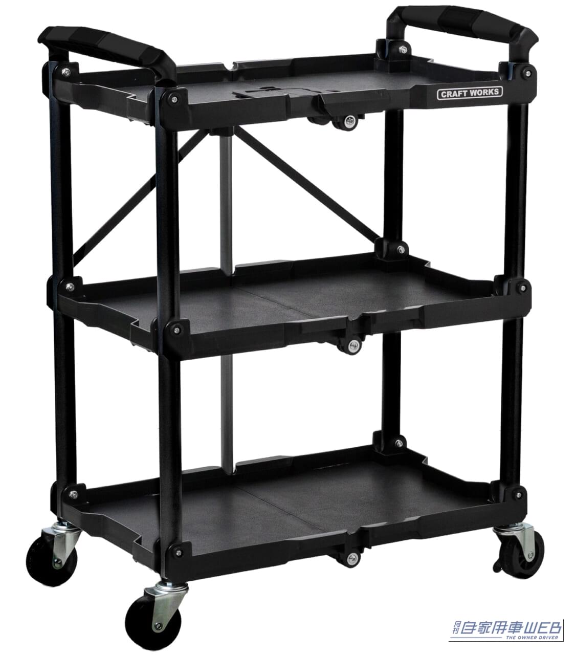 クラフトワークス クラフトワゴン（ファンスタンダード）｜「この発想はなかった…」とんでもない格納性！クルマの空いたスペースにもスッポリ積載。一度使うと手放せない、超便利アイテムを紹介！［クラフトワゴン］