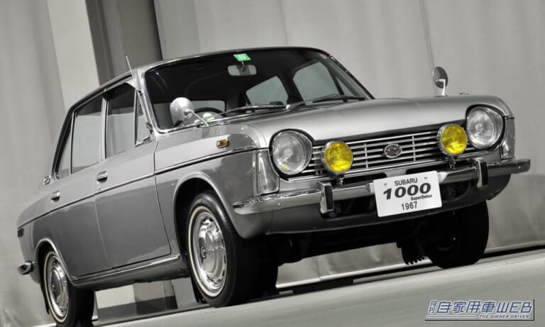 スバル1000(1966年）｜「4WD乗用車のパイオニア！」　技術者集団「SUBARU 」が自動車史に刻んだ偉大な足跡。今に引き継ぐスバルAWDの源流となったクルマ‼︎