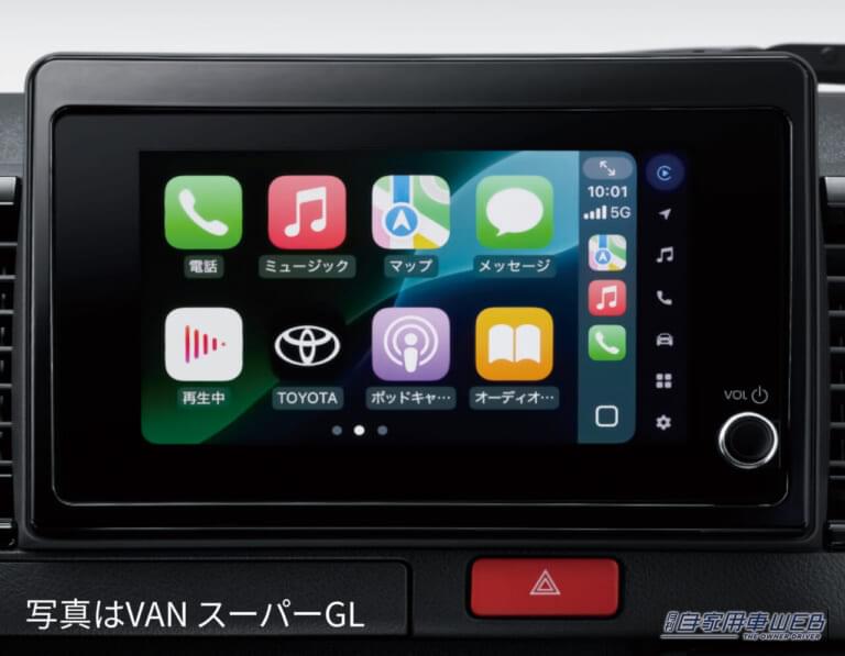 新型ハイエースナビ画面｜人気の車内エンタメ向上アイテムが最新ハイエースに対応！　TV-KITシリーズ＆エンターテイメントアダプターUSB KITのすゝめ