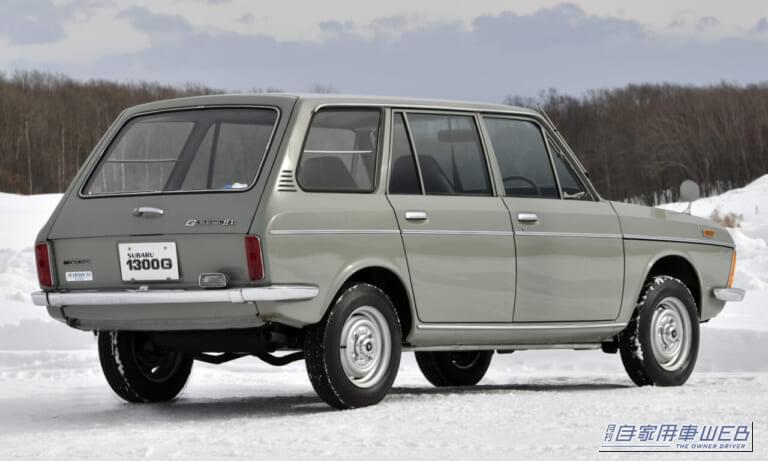 ff-1 1300G バン4WD｜「4WD乗用車のパイオニア！」　技術者集団「SUBARU 」が自動車史に刻んだ偉大な足跡。今に引き継ぐスバルAWDの源流となったクルマ‼︎