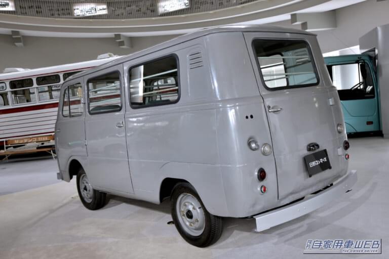 日野コンマース（後）｜「マジかぁ、65年前にこんな先進的な商用バンが存在していたなんて…」　商用車とは思えない、当時としては先進的なメカニズムが凝縮されたマルチバン