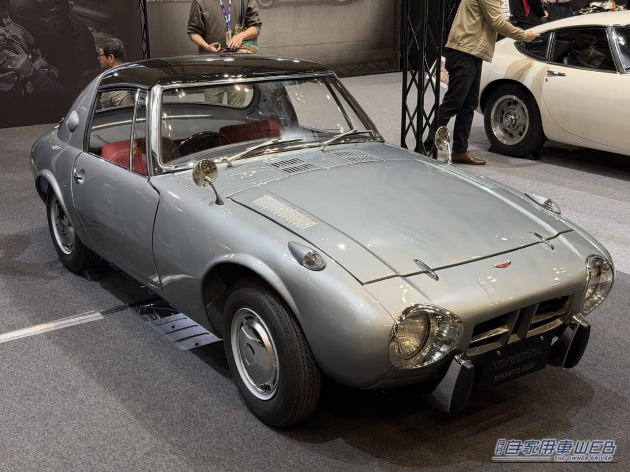 ｜【オートモビルカウンシル2026】トヨタが繋いできた「スポーツカーの遺伝子」を披露【2000GT/スポーツ800/パブリカスポーツを展示】