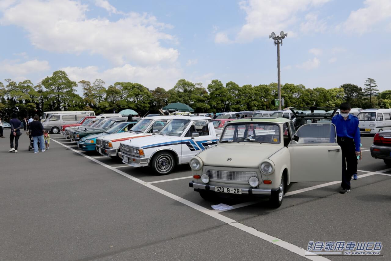 |変態グルマ480台の衝撃!「普通じゃない車」が主役の「高速有鉛フェスティバル2026」レポ。救急車から電動モトコンポまで大集結!