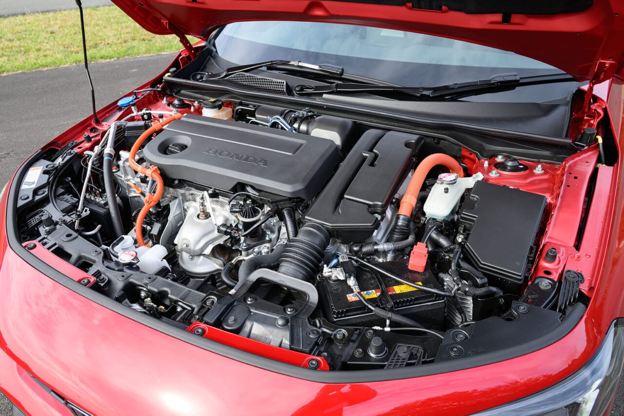 シビック e:HEV RS｜プレリュードの技術を継承したスポーツシビック誕生。6月発売、先行受注をスタート【シビック e:HEV RS】