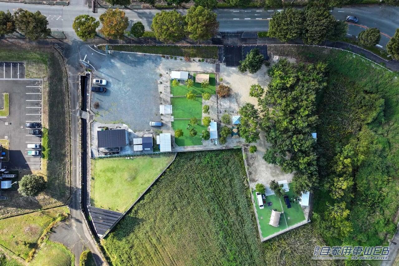 【車中泊旅行におススメ！ RVパーク最新情報】「阿蘇五岳の山々を眺めながら、愛犬と一緒に贅沢な時間を過ごすことができるRVパーク」 ～熊本県阿蘇市／火の国ドッグランオートキャンプ場 RVパーク～