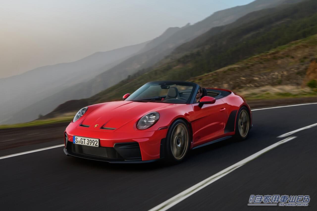 |自然吸気エンジンのMT仕様、そしてカブリオレ。こんなスポーツカーは、世界的にも極めて希少!【ポルシェ911 GT3 S/C 国内予約スタート】