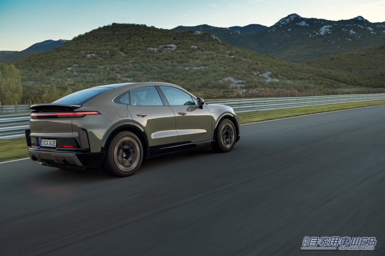 ｜フル電動「カイエンクーペ」登場。911譲りの「美しさ」と、2.5秒の「加速」を手に入れた新世代のe-SUV