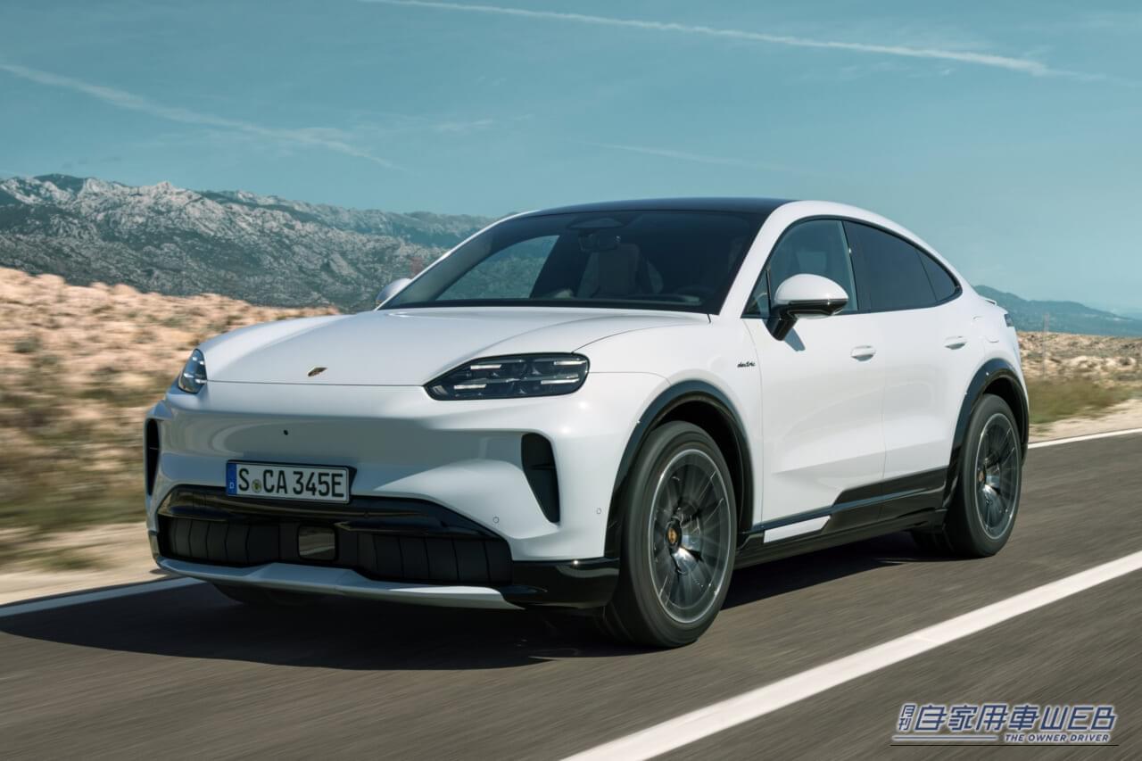 |フル電動「カイエンクーペ」登場。911譲りの「美しさ」と、2.5秒の「加速」を手に入れた新世代のe-SUV