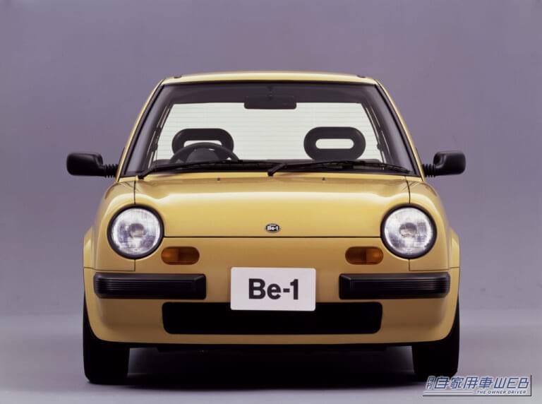 Be-1｜「ノスタルジックな新しい車⁉︎」「円」と「直線」が描いたタイムレスな黄金比、パイクカーというデザインマジックは、このクルマから始まった！