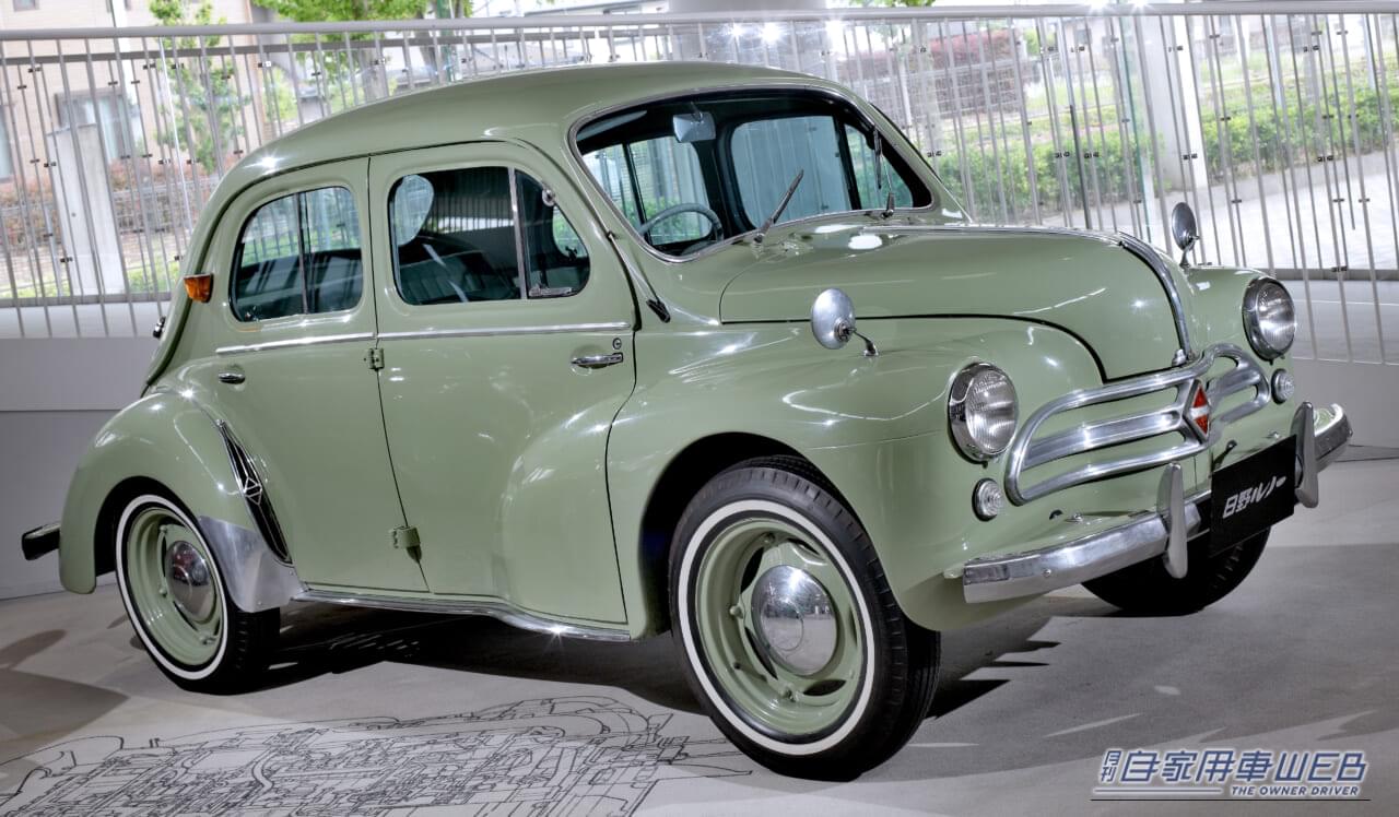 日野・ルノー4CV|「マジかぁ、65年前にこんな先進的な商用バンが存在していたなんて…」 商用車とは思えない、当時としては先進的なメカニズムが凝縮されたマルチバン