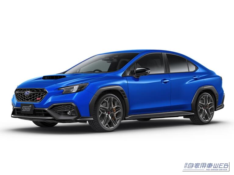 WRX「STI Sport♯」|ついに本命「6速MT」搭載! スバルが限定600台のコンプリートカー、WRX「STI Sport♯」を初公開。バランスドエンジン採用の究極仕様だ!