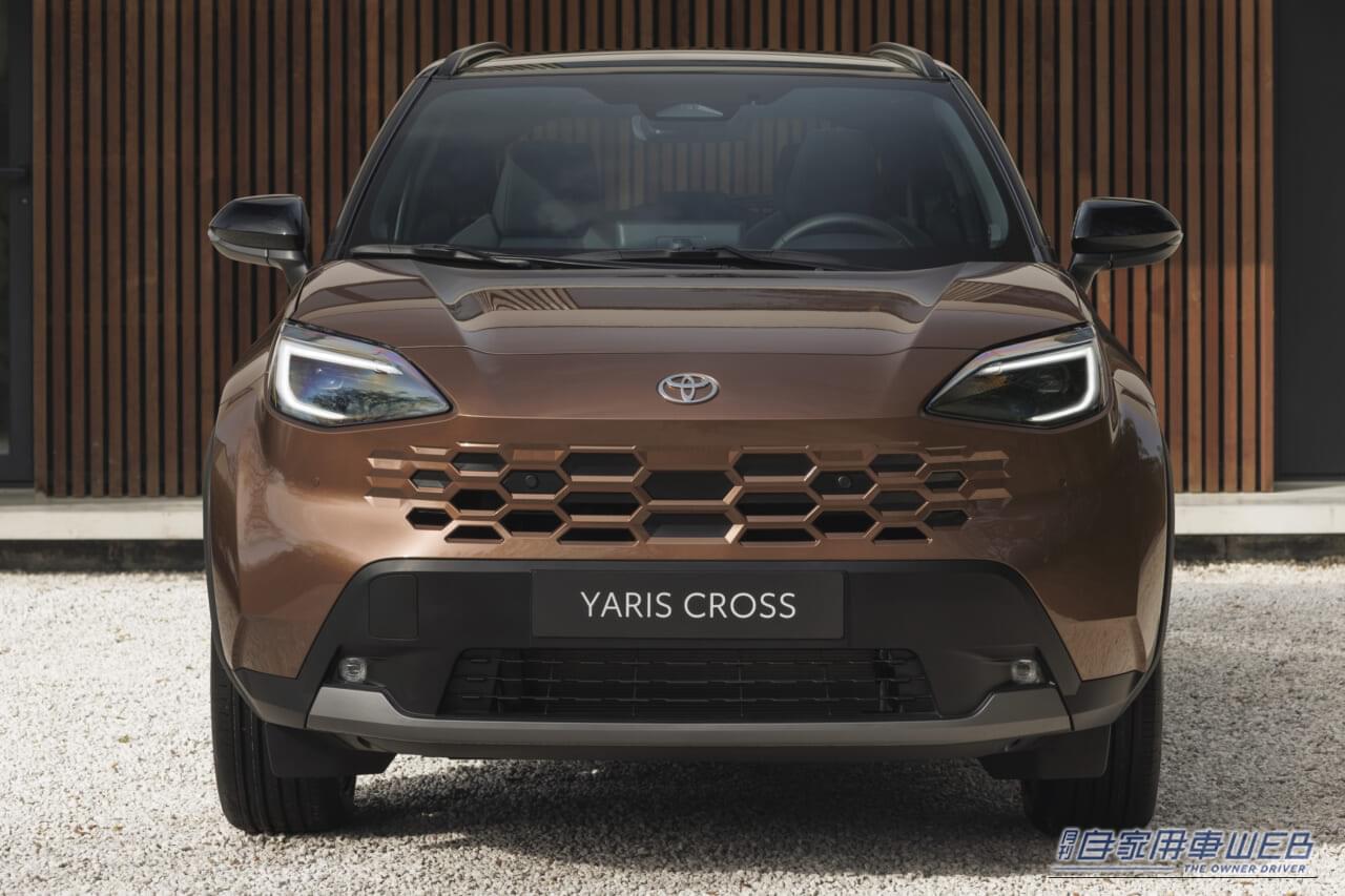 |ヤリスクロス、欧州で大幅改良を実施。最新フェイスリフトで、顔立ちイメージを一新【走りの資質もさらに向上】