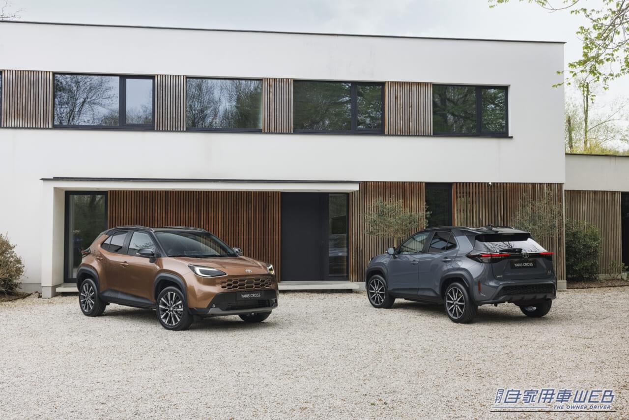 ｜ヤリスクロス、欧州で大幅改良を実施。最新フェイスリフトで、顔立ちイメージを一新【走りの資質もさらに向上】