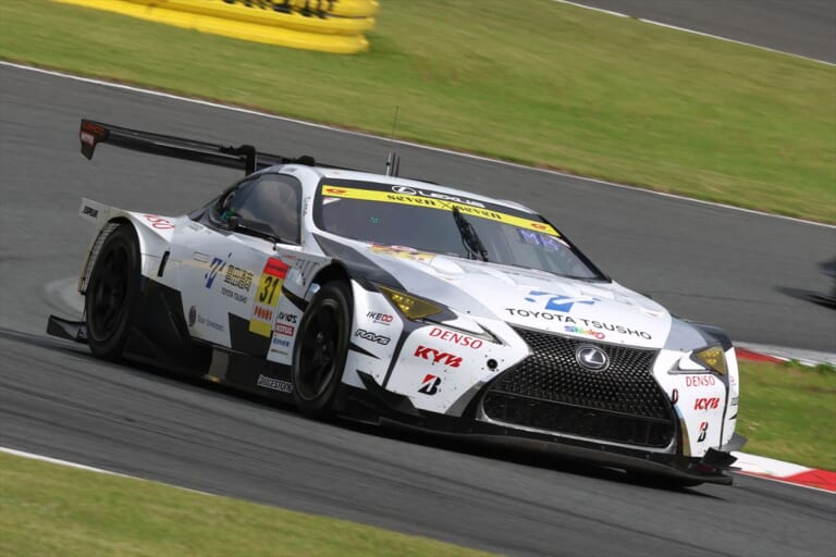 3位となった31号車 apr LC500h GT|【SUPER GT 第2戦 富士 GT300】トップが目まぐるしく入れ替わる3時間の長丁場を制したのはリアライズ日産メカニックチャレンジ GT-R