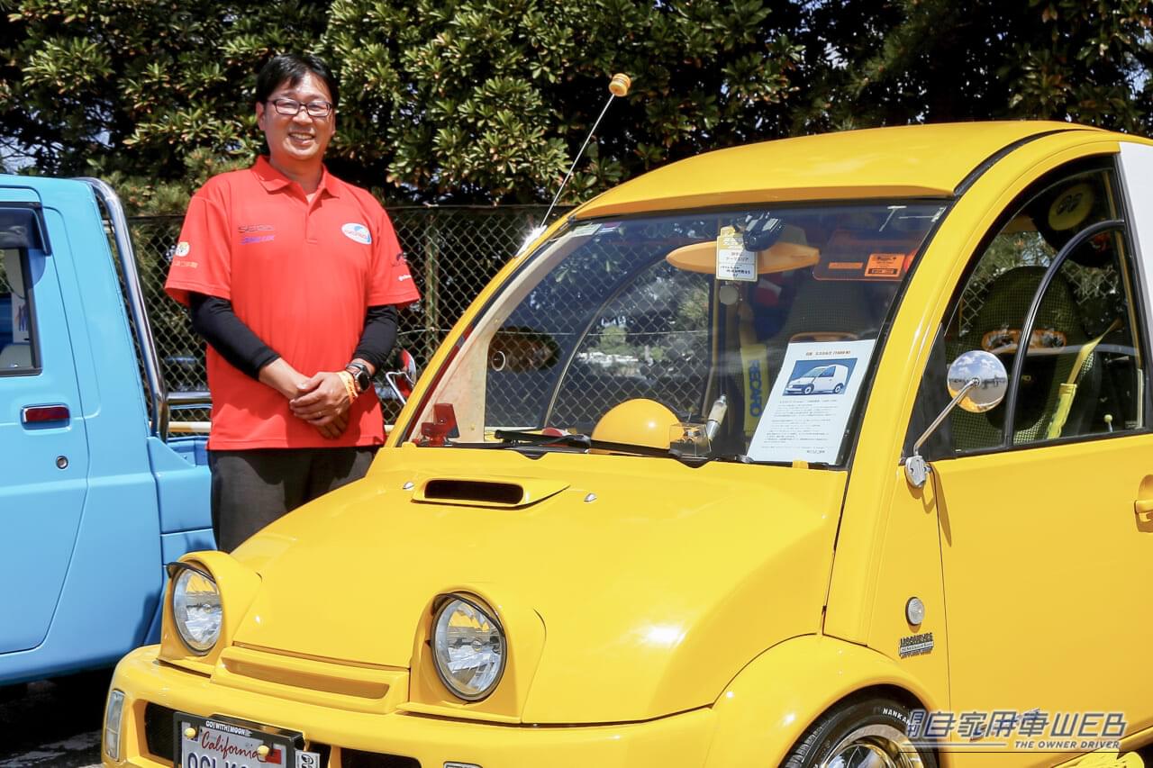 カーゴルームに本格パソコン＆顕微鏡を完備した、珍車「エスカルゴ」は、大事な仕事の相棒として、日々活躍している現役車でした【高速有鉛フェスティバル2026】