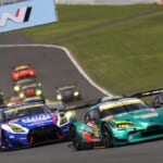 スタート周でポジションを1つ上げた56号車 リアライズ日産メカニックチャレンジ GT-R