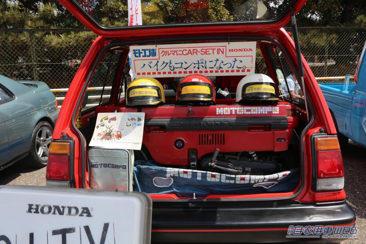 ｜現場へ、初代シティで急行！？ 激レア旧車を仕事で使い倒す、でもエンスー趣味も満喫中（笑）。マニアの理想、ここで発見！【高速有鉛フェスティバル2026】