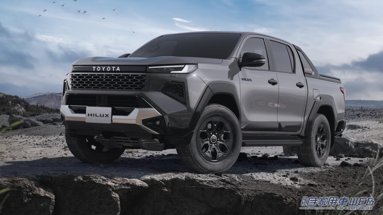 |新型「ハイラックス」国内導入を発表。内装&装備が大進化した、最強の「遊びクルマ」500万円切りで登場!