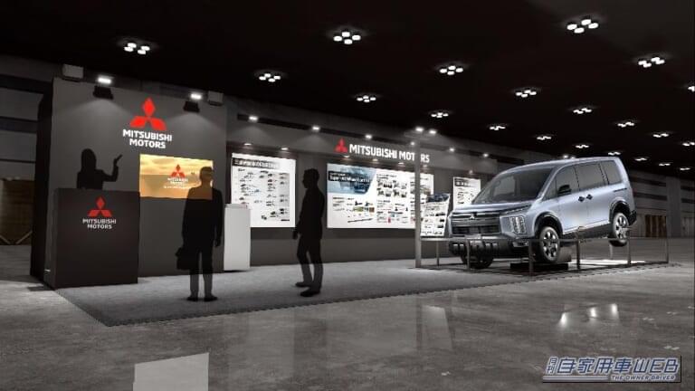 三菱自動車、「人とくるまのテクノロジー展 2026」に出展。独自の四輪制御技術「S-AWC」と『デリカD:5』に注目！
