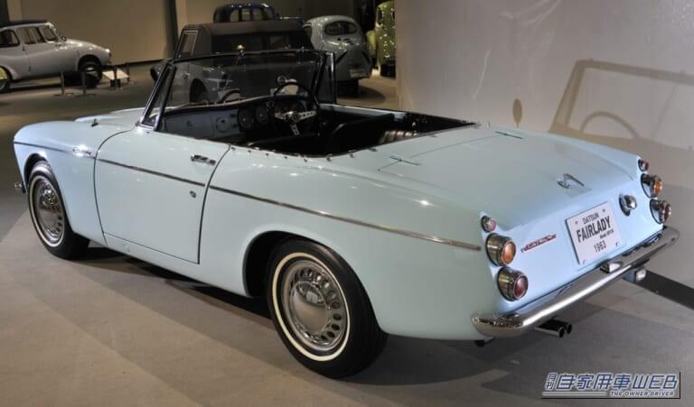 フェアレディ1500(1962年)後7:3|「”貴婦人”というネーミングからは想像できない超スパルタンスポーツ」~今に引き継がれる”世界戦略車”としての血統は、ここから始まった!~