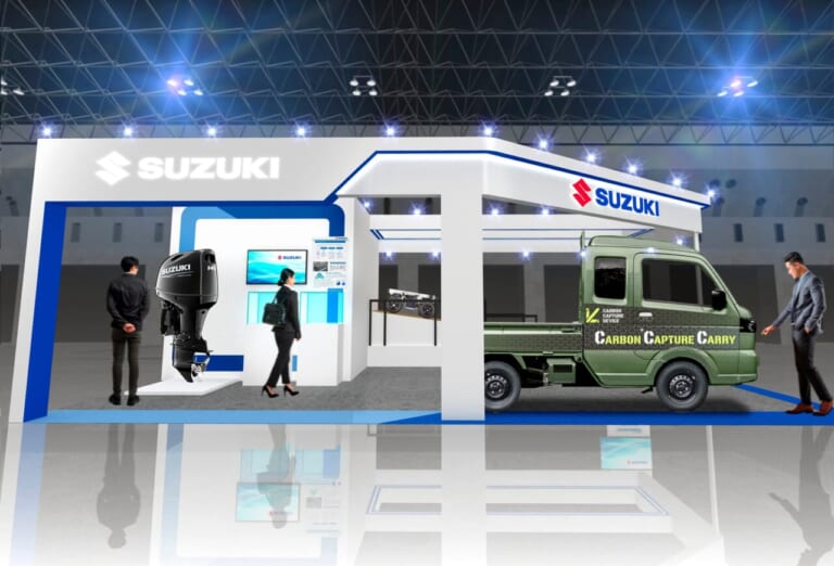 スズキ、「人とくるまのテクノロジー展 2026」出展概要を発表。「CO2回収装置付きスーパーキャリイ」などを展示