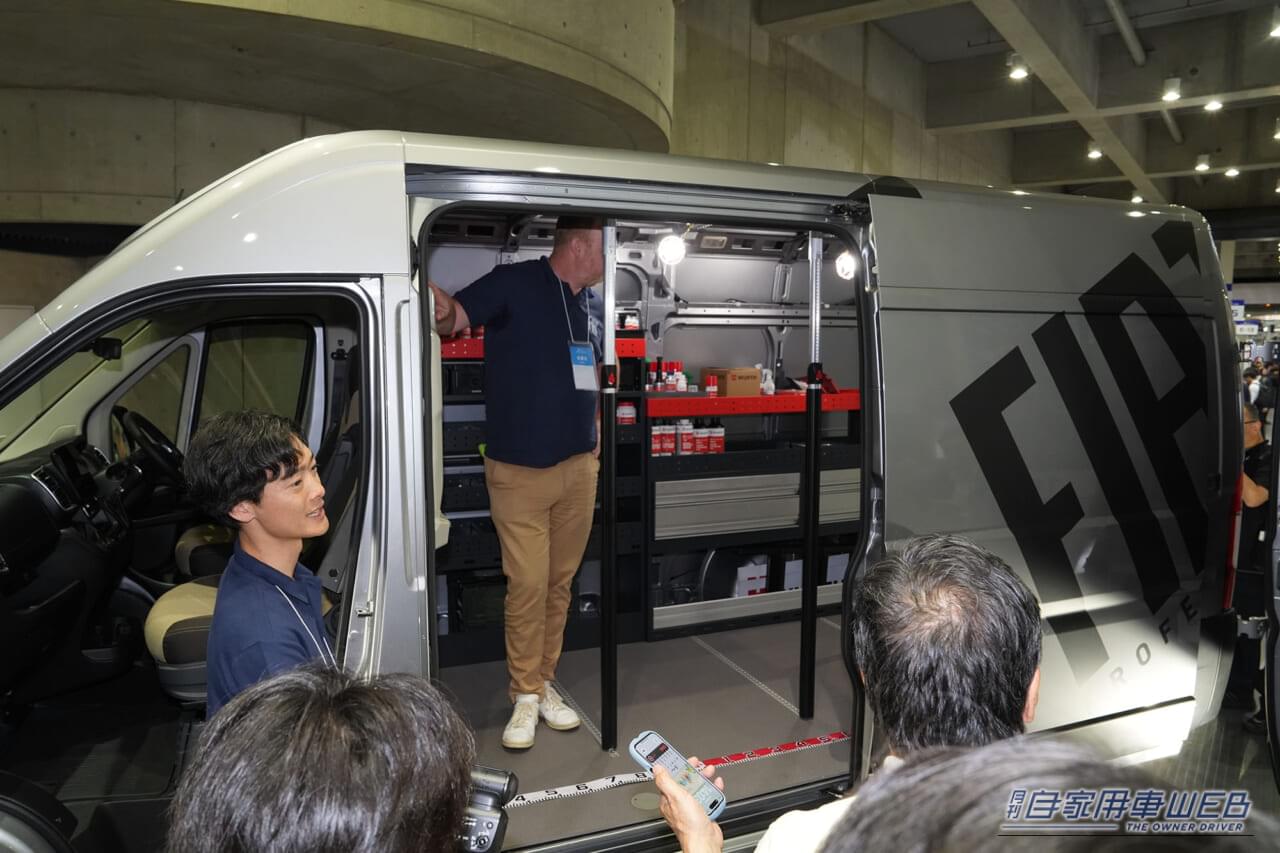 ｜欧州で揉まれた「走れるクルマ」は、物流のプロからも熱視線！タフな輸入商用バン、国内初披露【ジャパントラックショー2026】