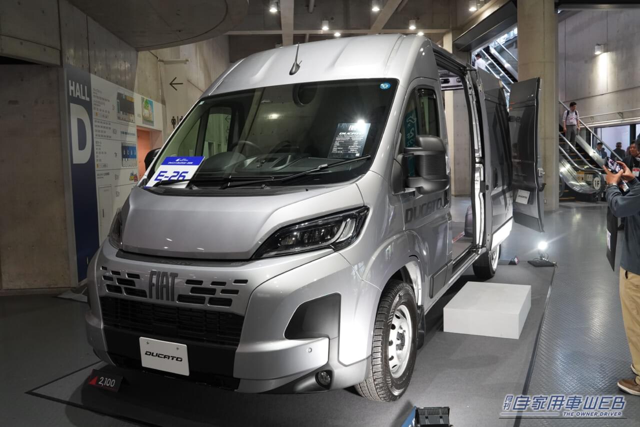 ｜欧州で揉まれた「走れるクルマ」は、物流のプロからも熱視線！タフな輸入商用バン、国内初披露【ジャパントラックショー2026】