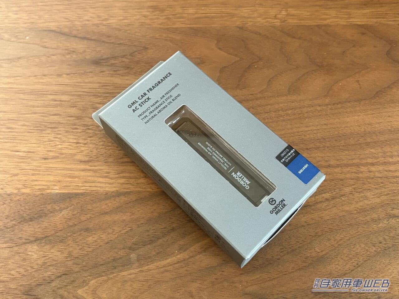 ゴードンミラー ACクリップ エアフレッシュナー スティックタイプ スカッシュ GM215｜「装着後スグに効果を実感」あらゆる車種に対応。愛車をさりげなくレベルアップさせるアイテムを紹介［ゴードンミラー ACクリップ エアフレッシュナー スティックタイプ］