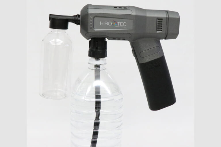 ヒロ・コーポレーション 高圧洗浄機 ペットボトル対応 HDL-4349｜「このアイデア最高か…」ペットボトル活用で手軽に使用OK。充電式でコードも不要！あらゆるシーンで大活躍のアイテムを紹介