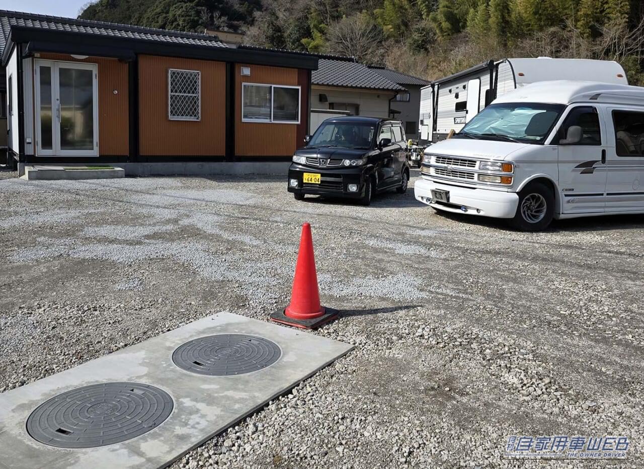 RVpark aobane|【車中泊旅行におススメ! RVパーク最新情報】「伊豆の中央部に位置しているため、主要な温泉施設やレジャー施設、観光地等まで車で15〜60分程度」 《静岡県伊豆市/RVpark aobane》