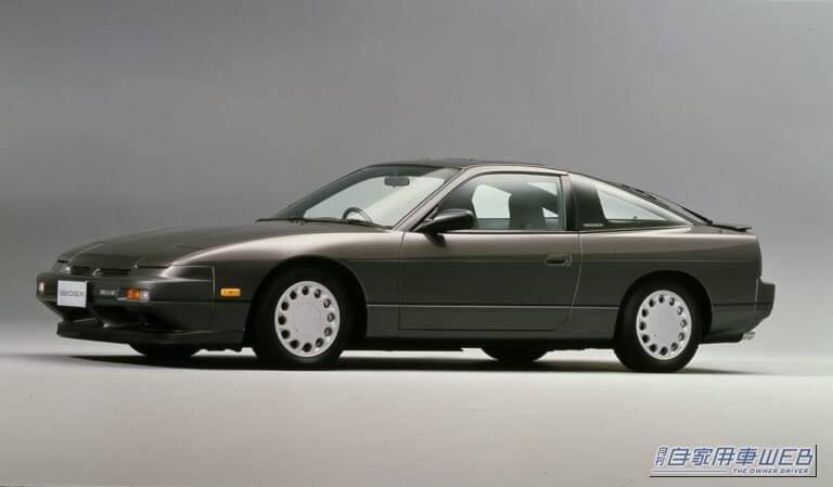 日産180SX Type II(1989)|「流麗なデザインでデートカーとしてもてはやされたが、その実は…」腕次第でハードに振り回せるパワーユニットと足回りが与えられた高性能スペシャリティだった