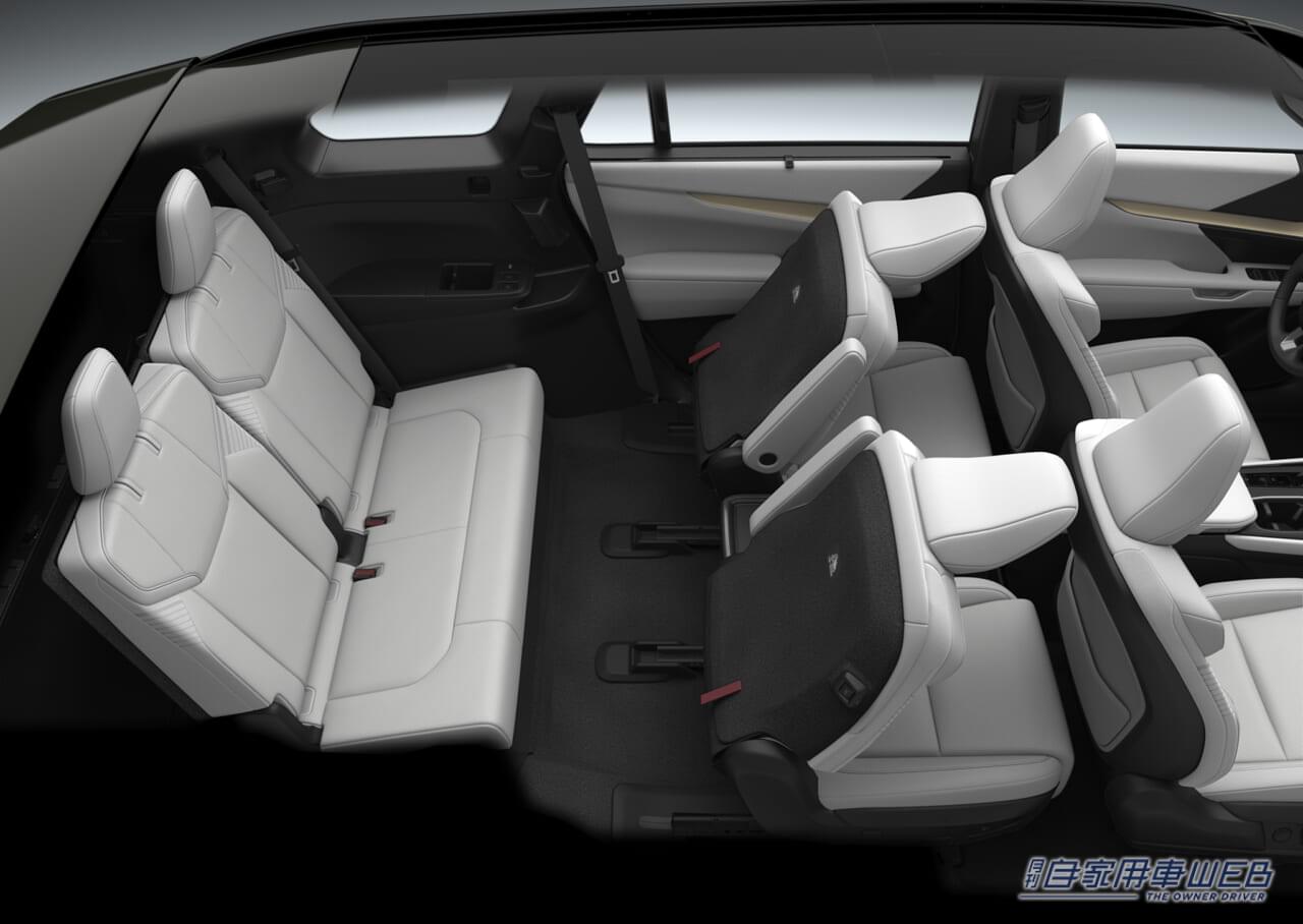 新型TZ|レクサス、新型「TZ」を世界初公開。ブランド初の3列シートe-SUVは、2026年冬に日本発売を予定