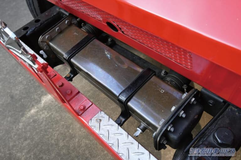 J-FH61型ファイヤーパトロール消防ポンプ自動車(1979年)細部5|火のある所にいち早く参上! 昭和を支えた真紅の名車!【シリーズ:はたらくクルマ】